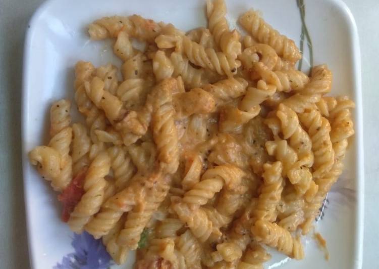 Recipe of Award-winning Tomato cheese pasta