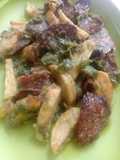 Ikan Sapek Jo kantang Lado HiJau (Minangnese)