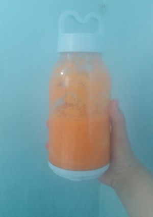 Hình của món Sinh tố cà rốt.