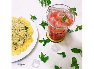 Hình của món Cơm cháy chà bông với NCKD.