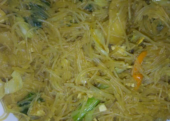 Anti Ribet, Memasak Bihun goreng telur bakso Ekonomis