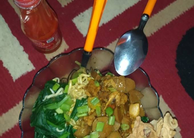 Mie Ayam Rumahan sederhana