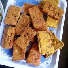 A picture of Chicken bread pakora.
