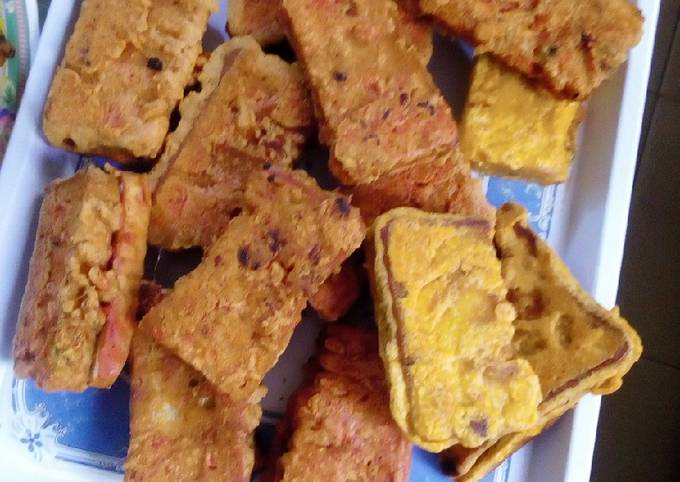 Chicken Bread Pakora Recipe By Carnice Dianne Cookpad