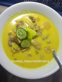 Foto resep Soto Kuning Bogor