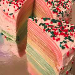 รูปของ Rainbow miles crepes