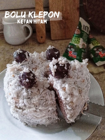 Resep #133 Bolu Klepon Ketan Hitam Anti Gagal