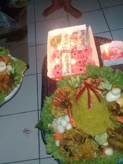 Foto resep Tumpeng ultah ala"👇