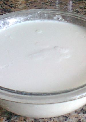 Una foto de Yogurt casero