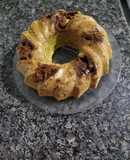 Budín de mandarinas, nueces y Stevia