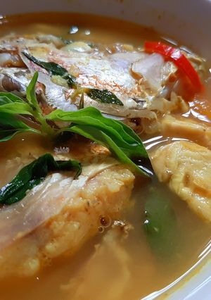 Foto resep Sup Garang Asam Ikan Merah