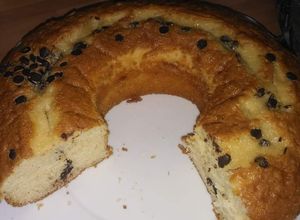 Foto principal de Bizcocho de yogur con pepitas de chocolate