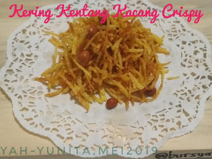 Cara Bikin Kering Kentang Kacang crispy Anti Gagal