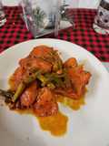 Pollo con espárragos