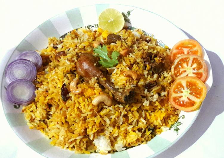 Recipe: Tasty Mughlai Chicken Biryani