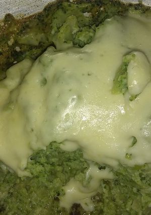 Una foto de Brócoli con queso