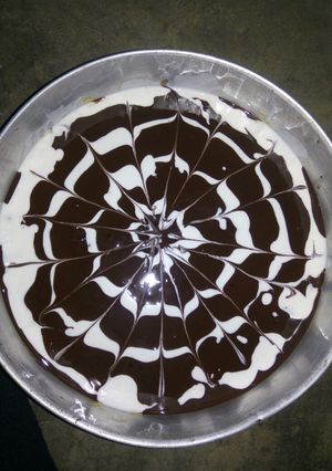 صورة لوصفة كيك بارد بالكاسترد