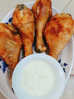 Hình của món Đùi gà chiên giòn.