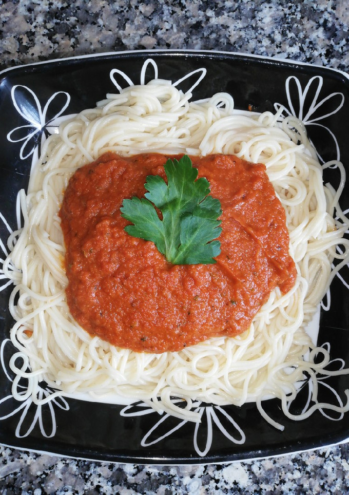 Una foto de Pasta ligera con verduras