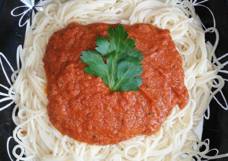 Pasta ligera con verduras