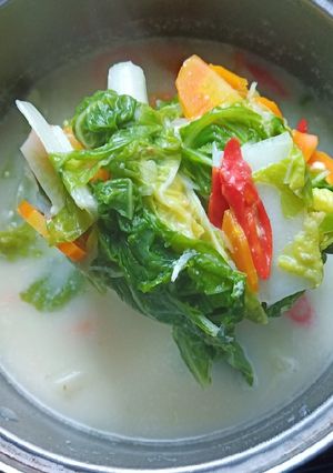 Foto resep Sayur Bobor sawi