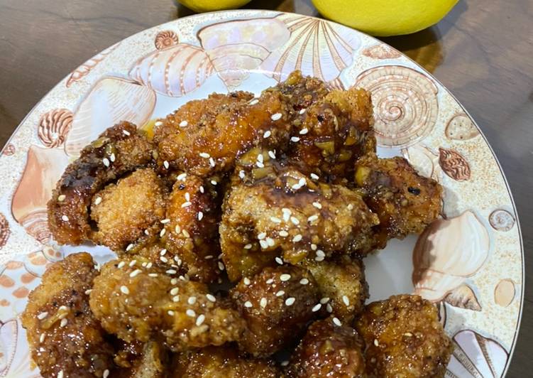 Resep Unik Ayam Saus Lemon Enak Sempurna