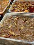 Daging/Kambing Perap Madu Lada Hitam & Jintan (Barbeque / Food Prep)