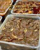 Daging/Kambing Perap Madu Lada Hitam & Jintan (Barbeque / Food Prep)