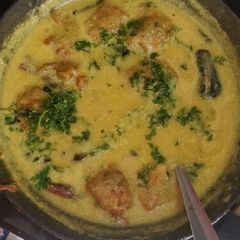 A picture of Curd kadhi.