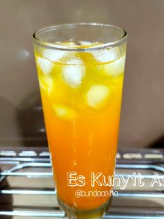 Foto resep Es Kunyit Asam