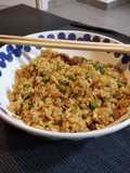 Arroz frito tres delicias