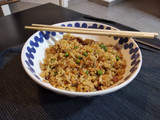Arroz frito tres delicias