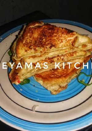 Bread egg sandwich ainihin hoton girkin