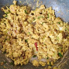 A picture of Egg bhurji.