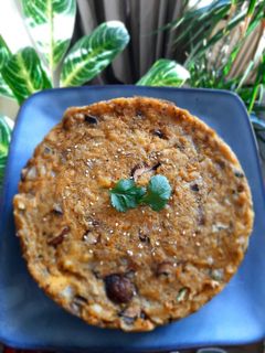 Una foto de Pastel de polenta con verduras