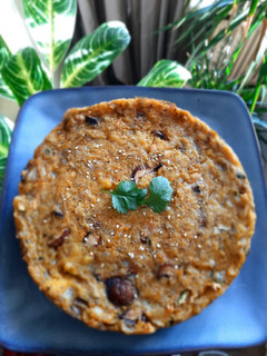 Una foto de Pastel de polenta con verduras