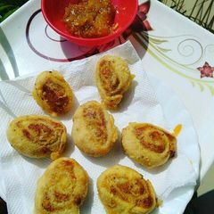 Pinwheel samosa A picture of Pinwheel samosa.
