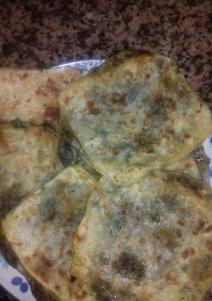 صورة لوصفة مسمن بسبانغ