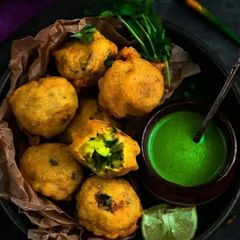 Navratri Vrat - Batata Vada A picture of Navratri Vrat - Batata Vada.