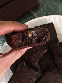 Una foto de Brownies de chocolate