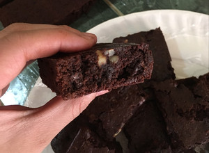 Una foto de Brownies de chocolate
