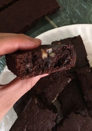 Una foto de Brownies de chocolate