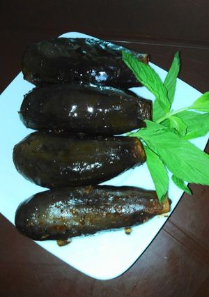 صورة لوصفة محشي باذنجان