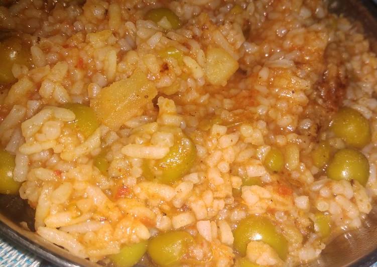 Steps to Prepare Perfect Matar rice