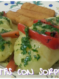 Una foto de Patatas con sorpresa