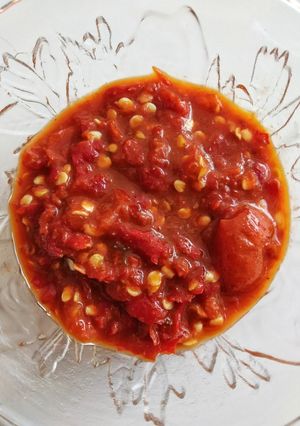 Foto resep Sambal terasi mentah