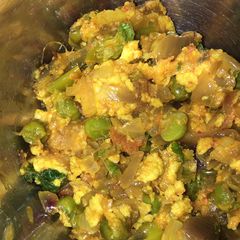 Paneer bhurji A picture of Paneer bhurji.