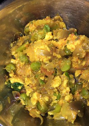 A picture of Paneer bhurji.