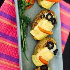 A picture of Double Baked Potato-Egg Jackets.