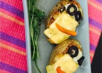 Ultimate Cooking Recipe Double Baked PotatoEgg Jackets Delicious Steady